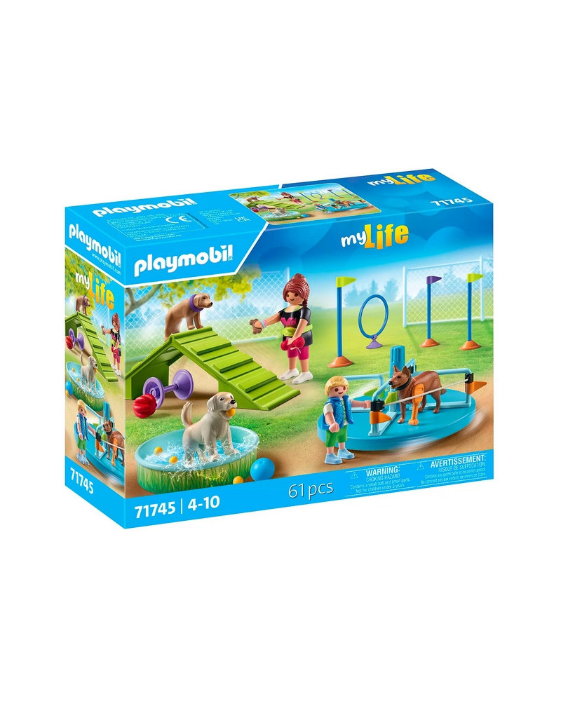 AIRE DE JEUX POUR CHIENS
