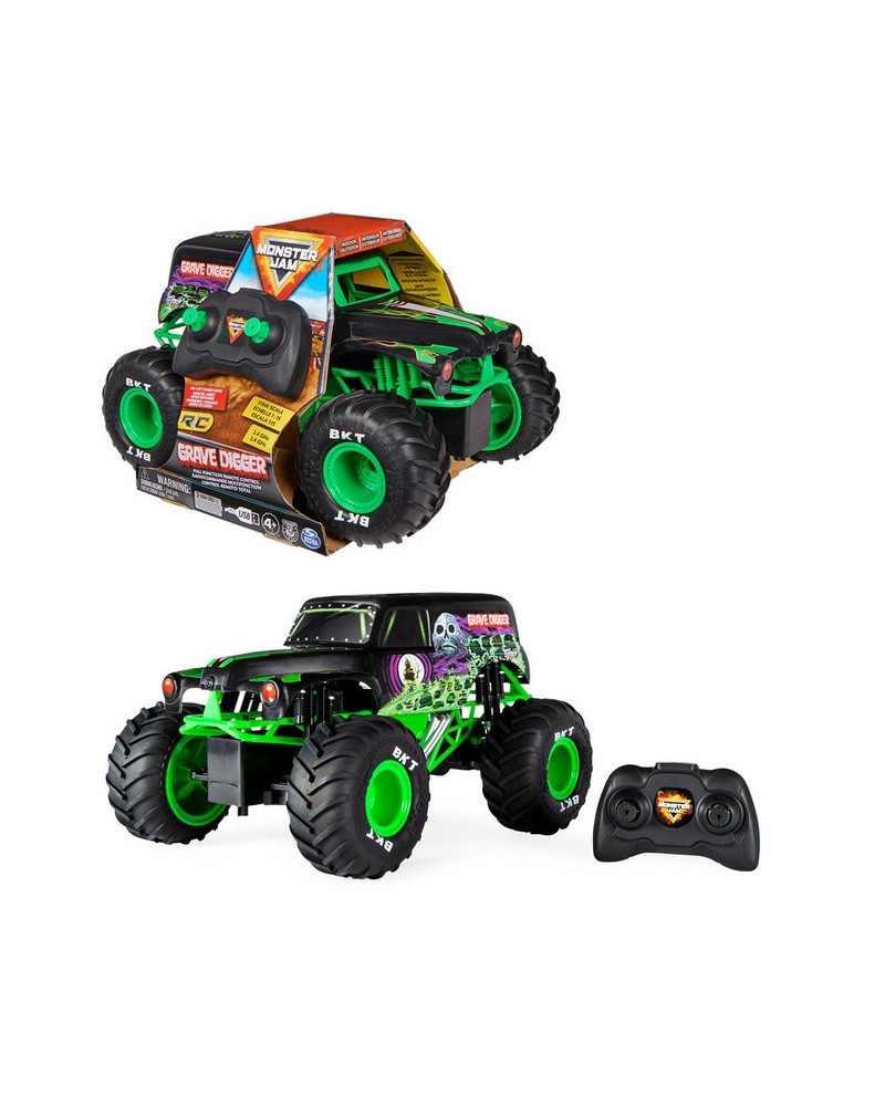 R.C. MONSTER JAM GRAVE DIGGER 1/15