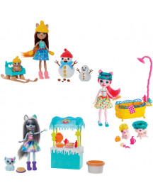 ENCHANTIMALS COFFRET HISTOIRE