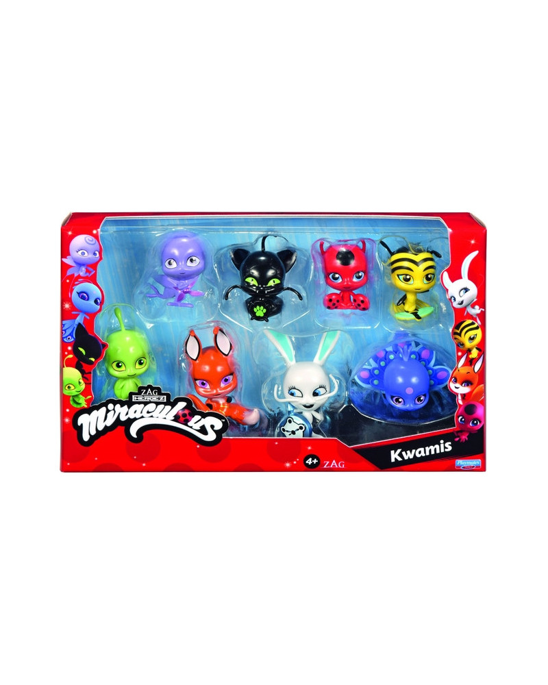 MIRACULOUS PACK DE 8 KWAMIS