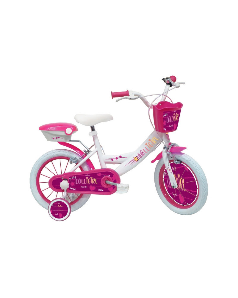 VELO 16" LOLLY GIRL 2 FREINS 1 PANIER