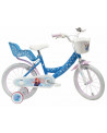 VELO 16" FROZEN PORTE BB ET PANIER