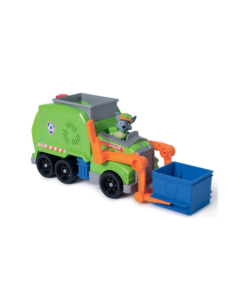 PAW PATROL ROCKY CAMION DE RECYCLAGE
