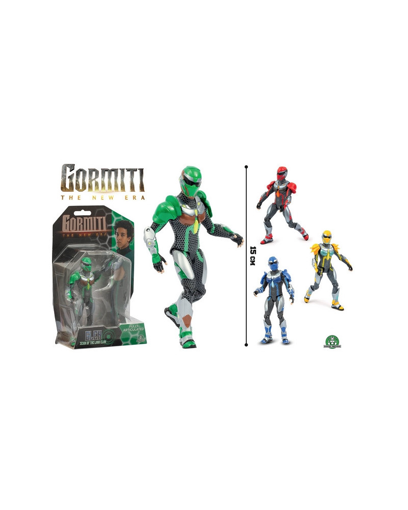 GORMITI FIGURINE 15CM GORMITI + ARME ASS