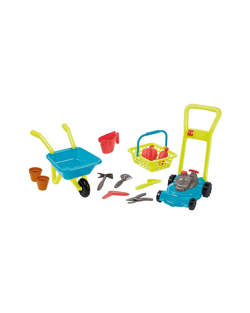 SUPER PACK 3EN1 BROUETTE TONDEUSE PANIER