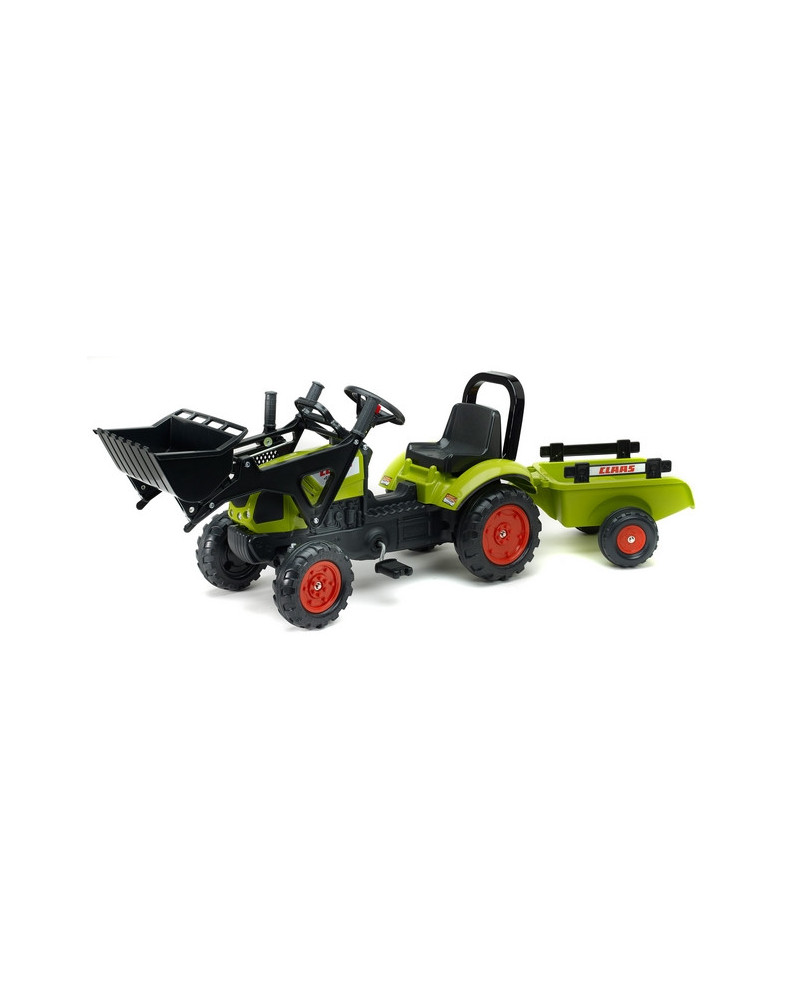 TRACTOPELLE CLAAS + REMORQUE