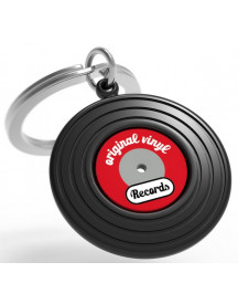PORTE CLES METAL VINYLE