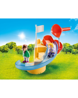 1-2-3 TOBOGGAN AQUATIQUE