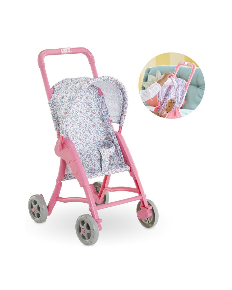 POUSSETTE FLORALE POUR BB 30CM