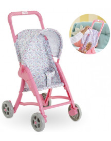 POUSSETTE FLORALE POUR BB 30CM