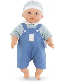 BB CALIN MAEL BLEU/GRIS 30CM