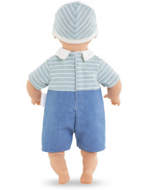 BB CALIN MAEL BLEU/GRIS 30CM