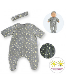 BEBE 36CM PYJAMA BRILLE...