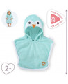 BEBE 36CM CAPE DE BAIN PINGOUIN