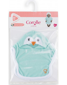 BEBE 30CM CAPE DE BAIN PINGOUIN