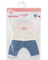 BEBE 36CM T-SHIRT + JEANS WK PARIS