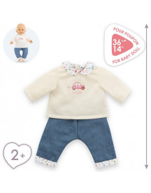 BEBE 36CM T-SHIRT + JEANS WK PARIS