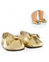 BB 36CM BALLERINES DOREES