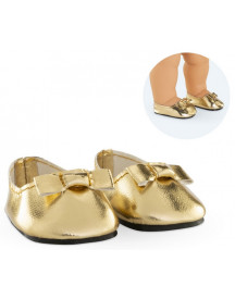 BB 36CM BALLERINES DOREES