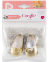 BB 36CM BALLERINES DOREES
