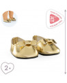 BB 36CM BALLERINES DOREES