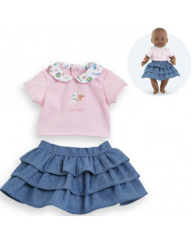 BEBE 36CM T-SHIRT + JUPE WK...