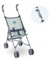 POUSSETTE CANNE SAUGE DOUBLE ROUES 63CM