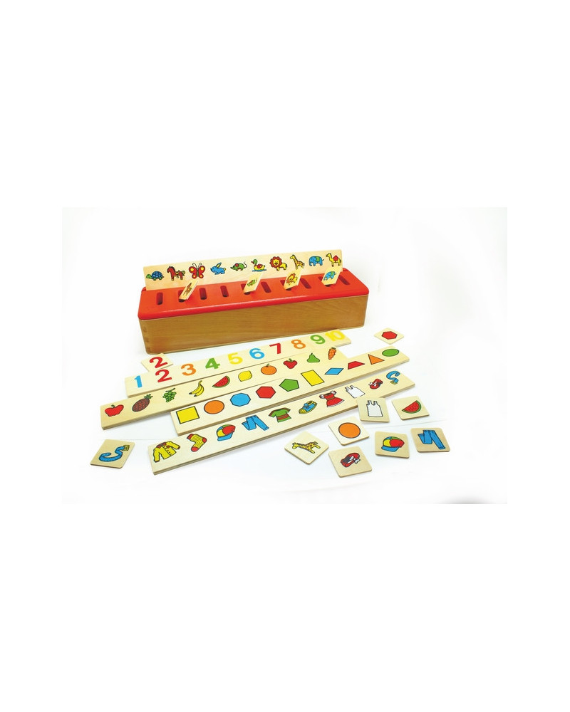 BOITE DE TRI SYSTEME MONTESSORI