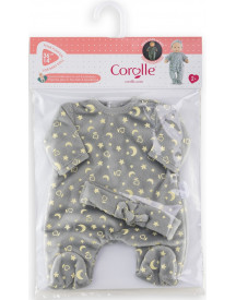 BEBE 36CM PYJAMA BRILLE DANS LA NUIT