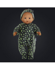 BEBE 36CM PYJAMA BRILLE DANS LA NUIT