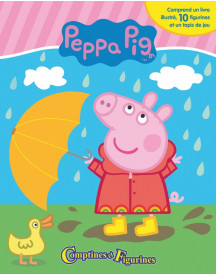 COFFRET COMPTINES ET FIGURINES PEPPA PIG