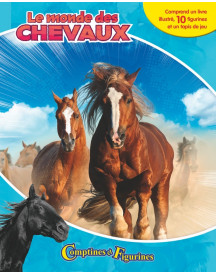 COFFRET COMPTINES ET FIGURINES CHEVAUX