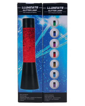 LAMPE GLITTER 32.5CM LEDS 4...