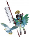 KNIGHT FAIRY AVEC ANIMAL PREFERE