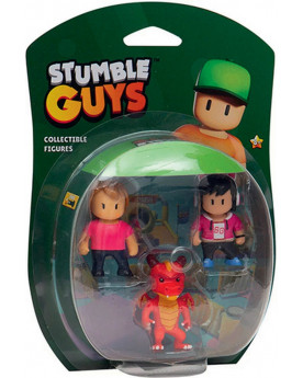 STUMBLE GUYS 3 FIGURINES...
