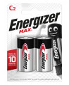 2 PILES ENERGIZER LR14 MAX (C/BABY)