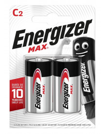 2 PILES ENERGIZER LR14 MAX (C/BABY)