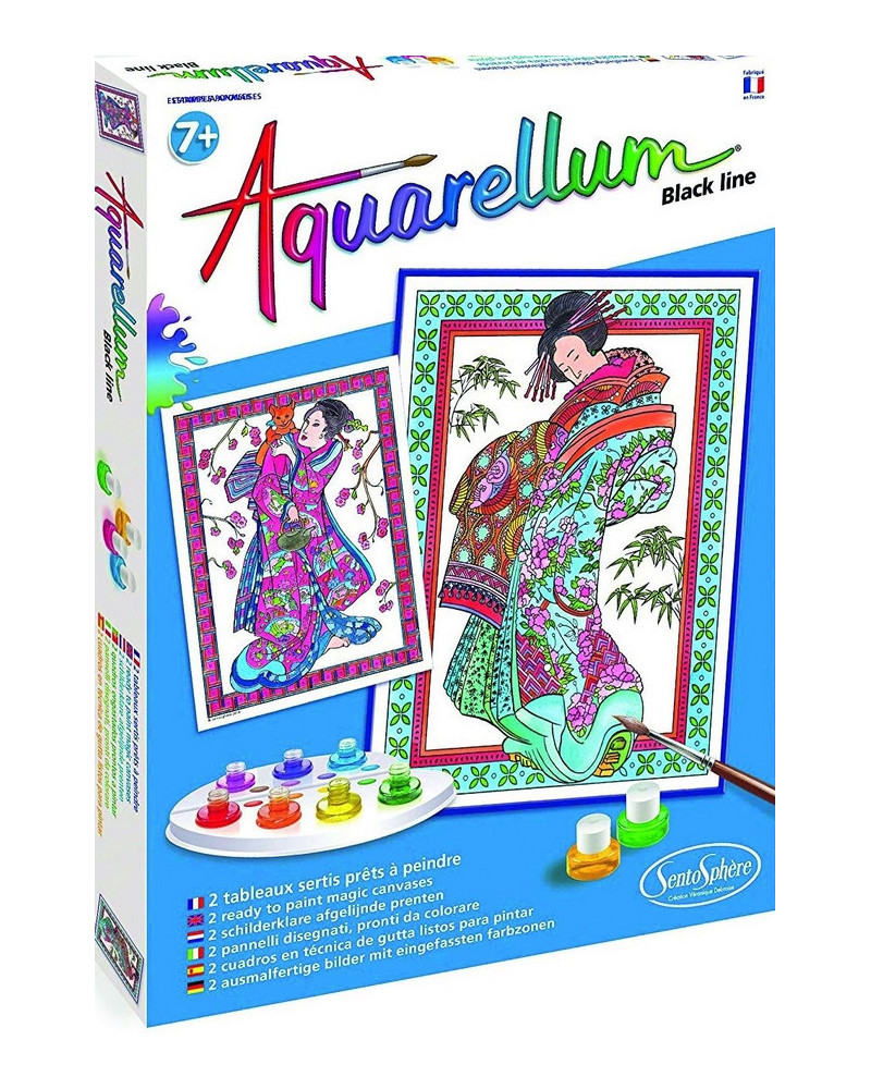 AQUARELLUM BLACK LINE ESTAMPES JAPONAISE