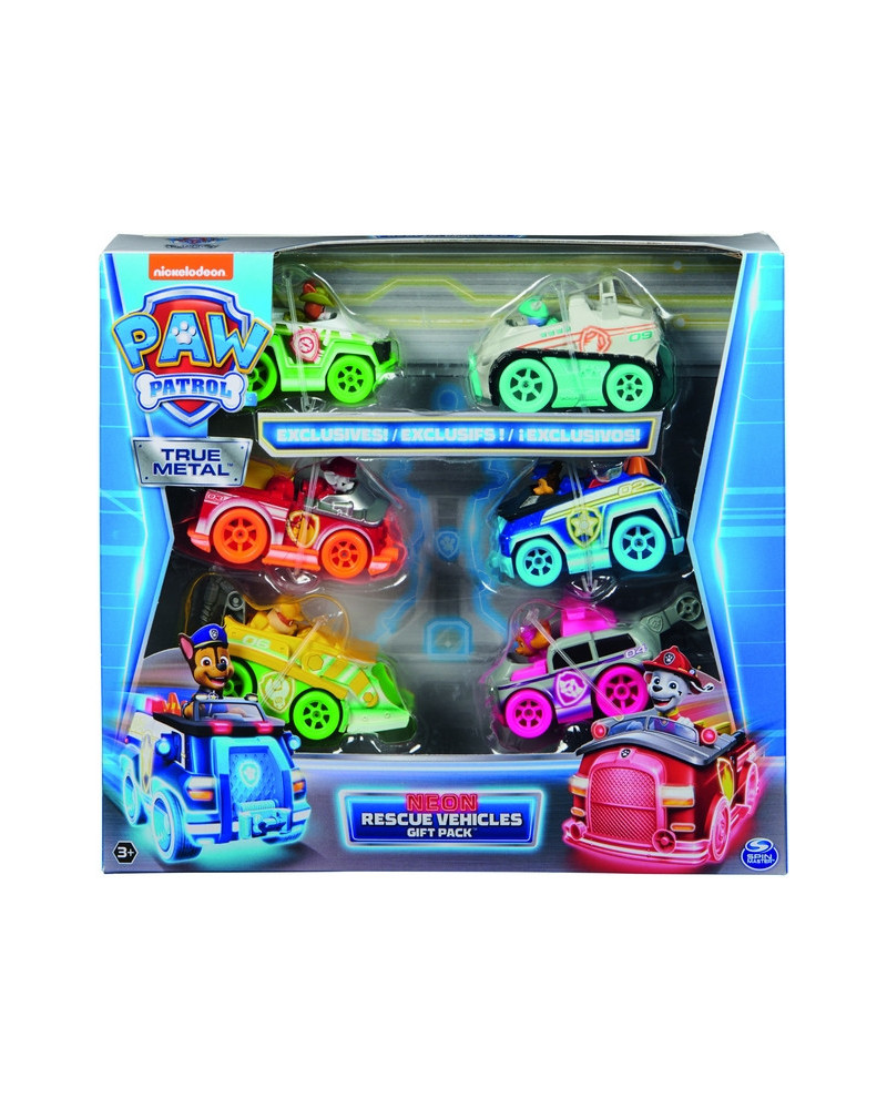 PAW PATROL TRUE METAL VEHICULES GIFTPACK