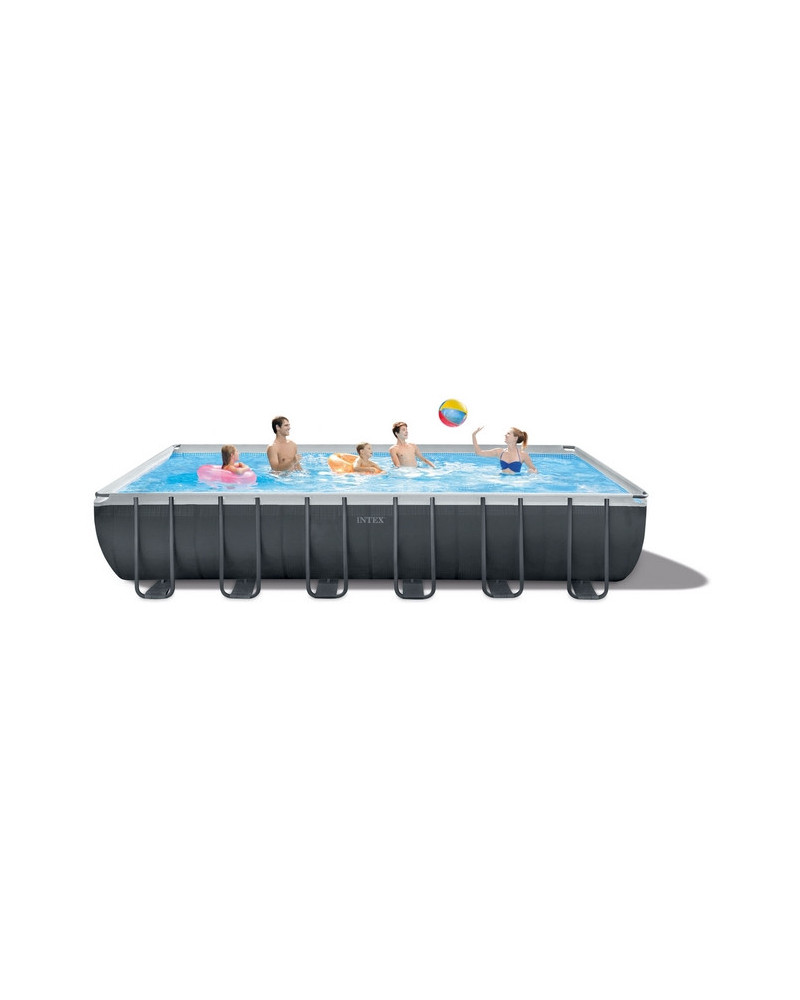KIT PISCINE RECT 732X366X132 POMPE