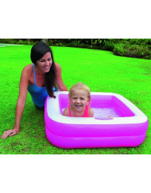 PISCINE CARRE MATELASSEE 85X85X23