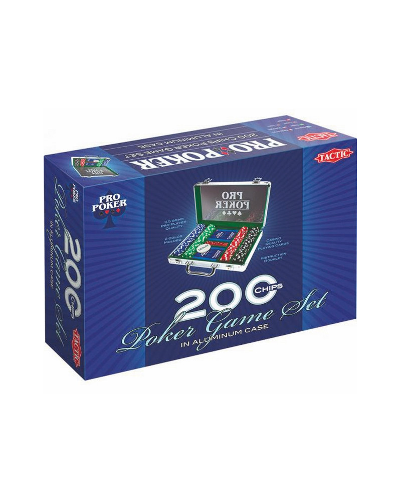 MALETTE METAL POKER 200 JETONS 11.5GR