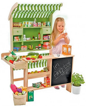 MAGASIN EN BOIS + 40 ACC.
