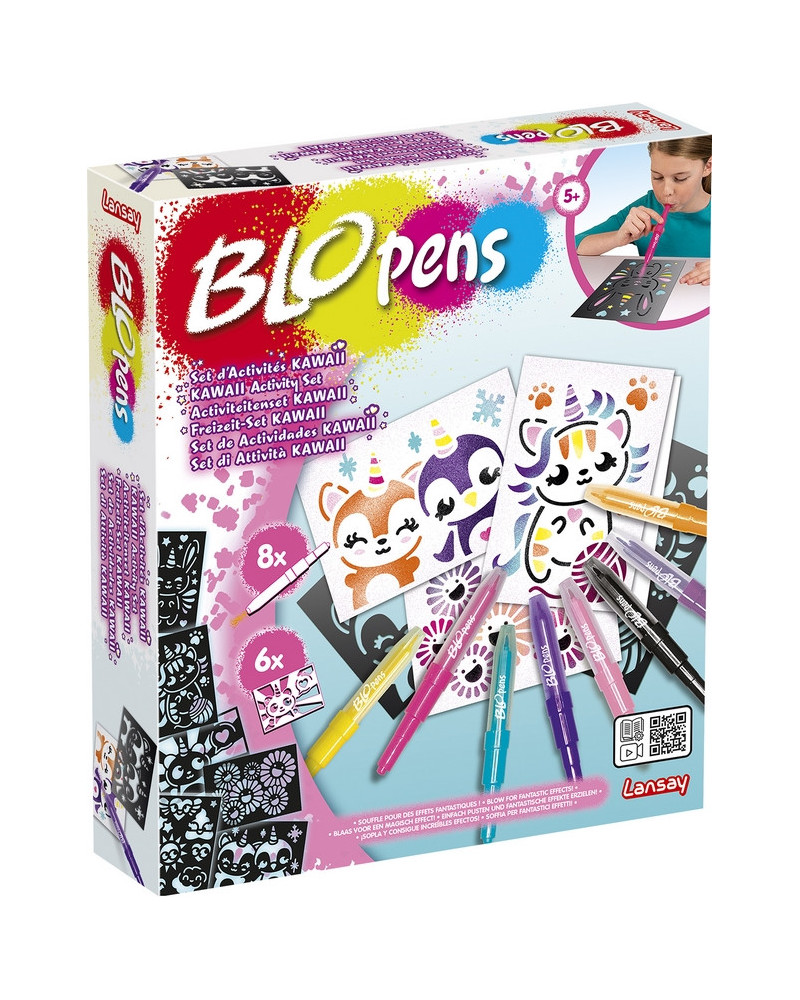 BLOPENS SET D'ACTIVITES KAWAI