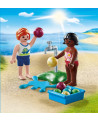 ENFANTS ET BALLONS D'EAU