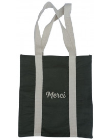 TOTE BAG KAKI MERCI