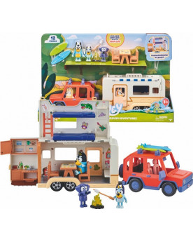BLUEY JEEP + CARAVANE +...