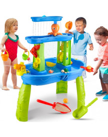TABLE JEUX D'EAU 36X28X78H CM