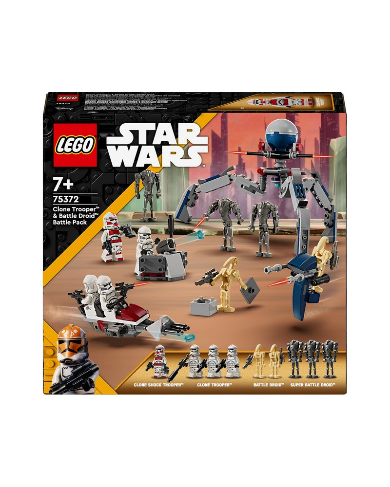 PACK DE COMBAT CLONE TROOPERS-DROIDES
