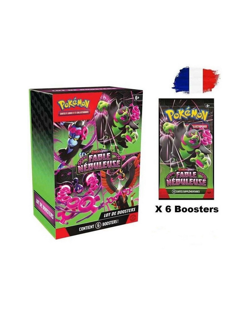 POKEMON EV 6.5 BUNDLE 6 BOOSTERS